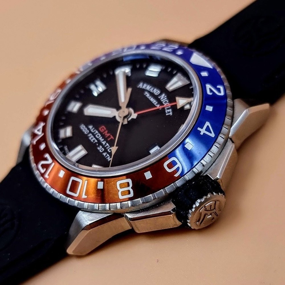 Armand Nicolet - JS9-41 GMT - A487BGN-NR-GG2710N - Men - 2020+ #1.0