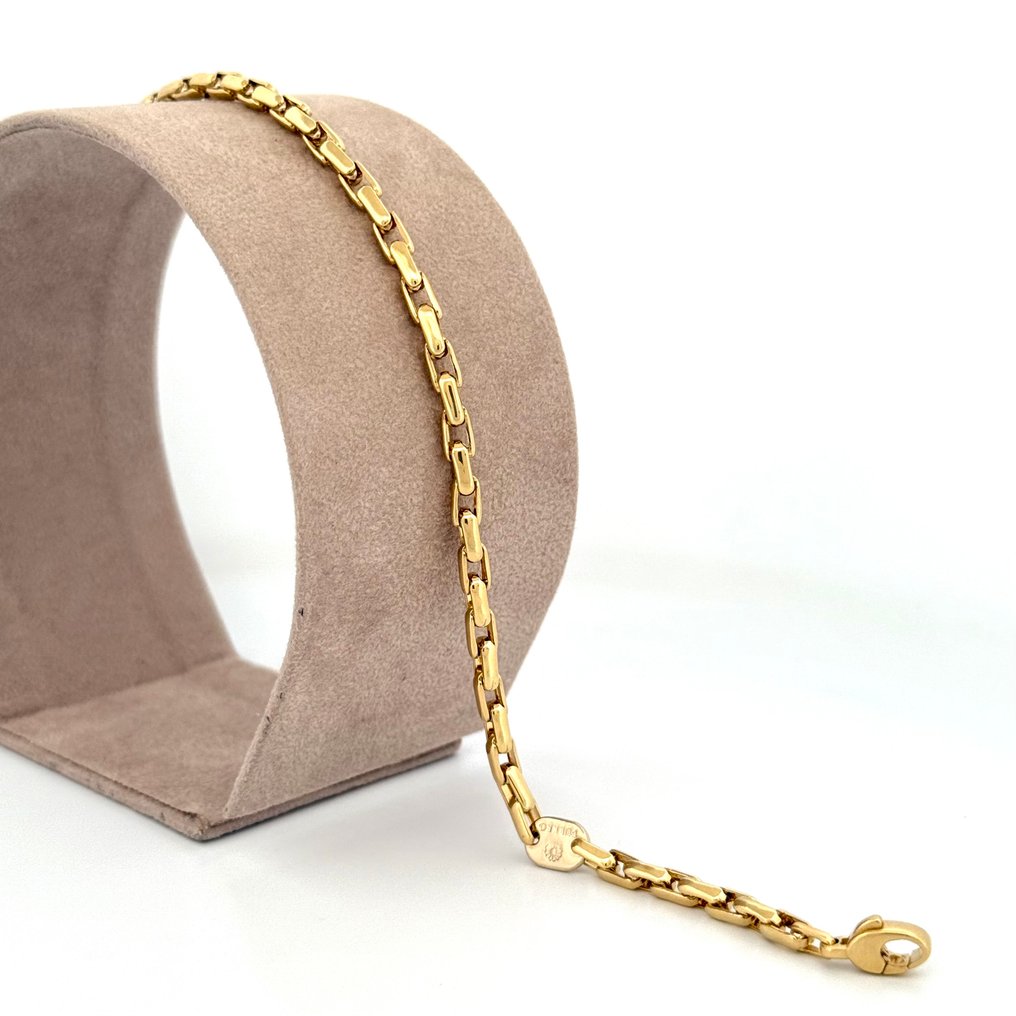 Rannekoru - 18 kt. Keltakulta - Solid-Link rannekoru #1.0