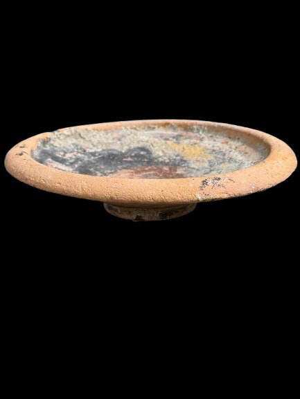 Ógörög Kerámia Lemez. Spanyol exportengedély. - 5 cm #1.0