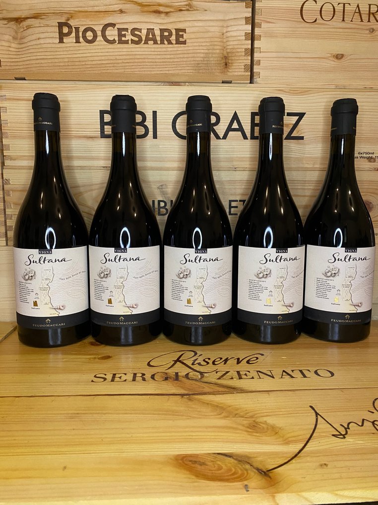 2021 Feudo Macari Sultana - Sicily IGT - 5 Bottle (0.75L) #1.0