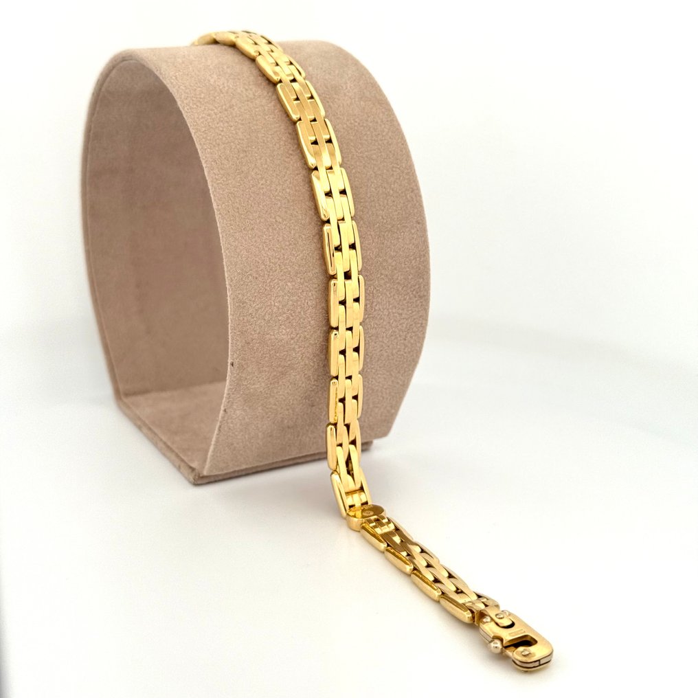 手鈪 - 18 克拉 黃金 - Full-Link 手链 #4.3