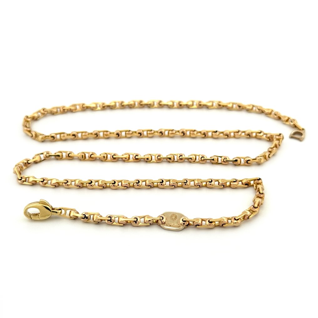 Halsketting - 18 karaat Geel goud - Solid Chain - “Fulkro” #1.0