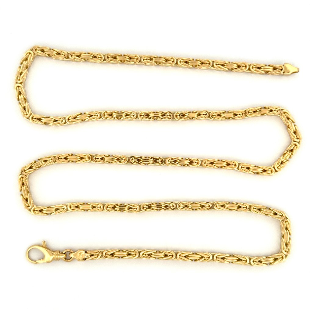 Handmade - Halskæde - Solid-Link Chain - 65.9 g - 18 kraat Gulguld #4.3