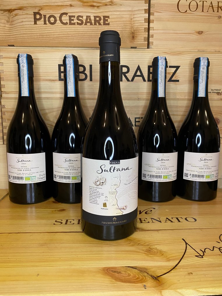 2021 Feudo Macari Sultana - Sicily IGT - 5 Bottle (0.75L) #2.1