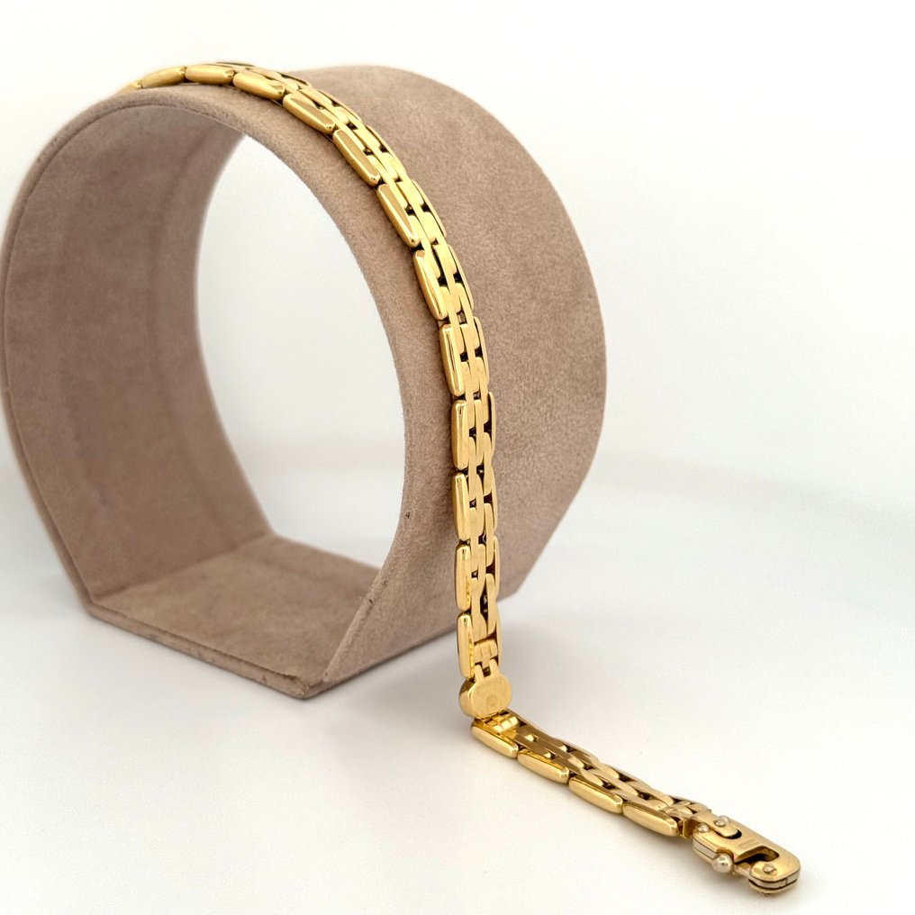 手鈪 - 18 克拉 黃金 - Full-Link 手链 #1.0