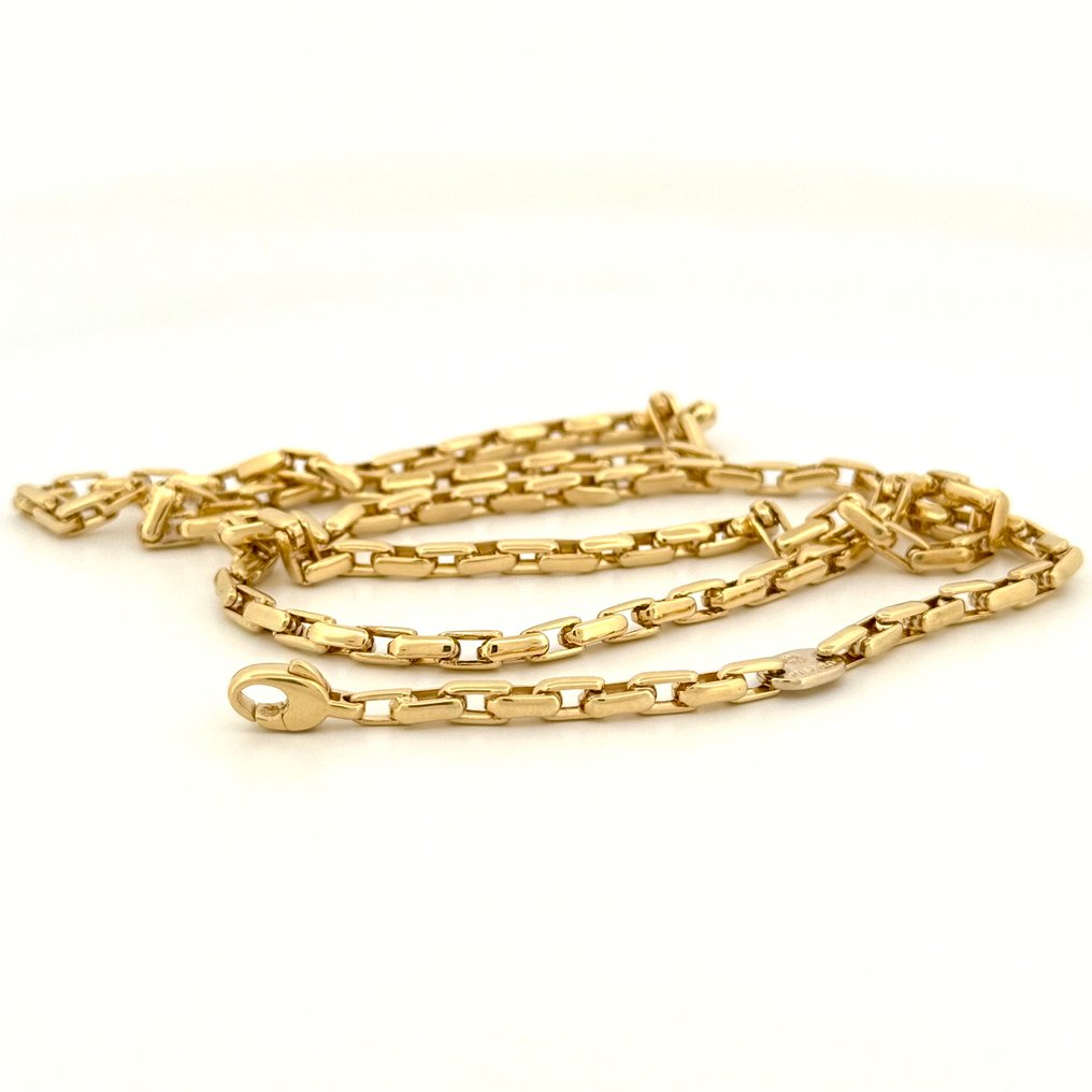 Collier - 18 carats Or jaune - Chaîne solide - “Fulkro” #3.2