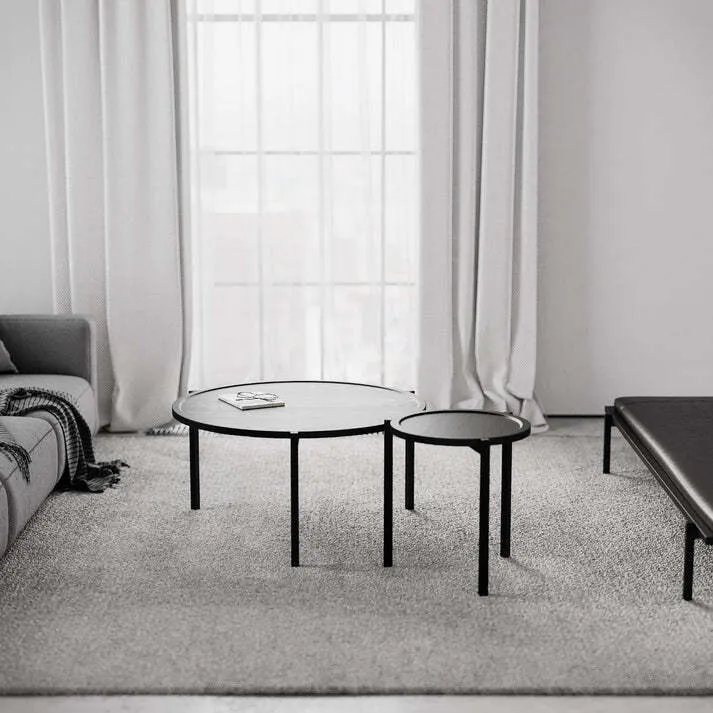 Nichba - Nichlas B. Andersen - Sideboard - Side Table Ø45 - Ash #2.1