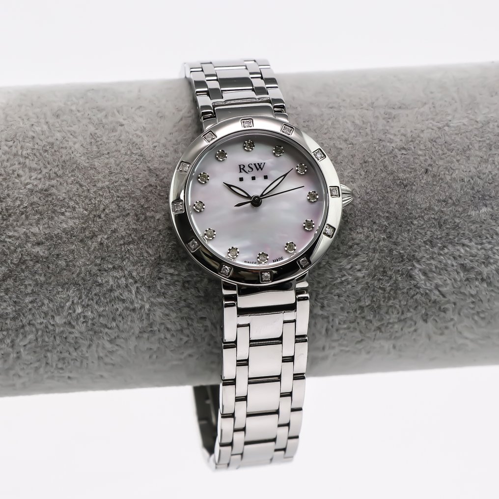 RSW - Swiss Diamond Watch - RSWL150-SS-D-7 - Sem preço de reserva - Senhora - 2010-2020 #1.0
