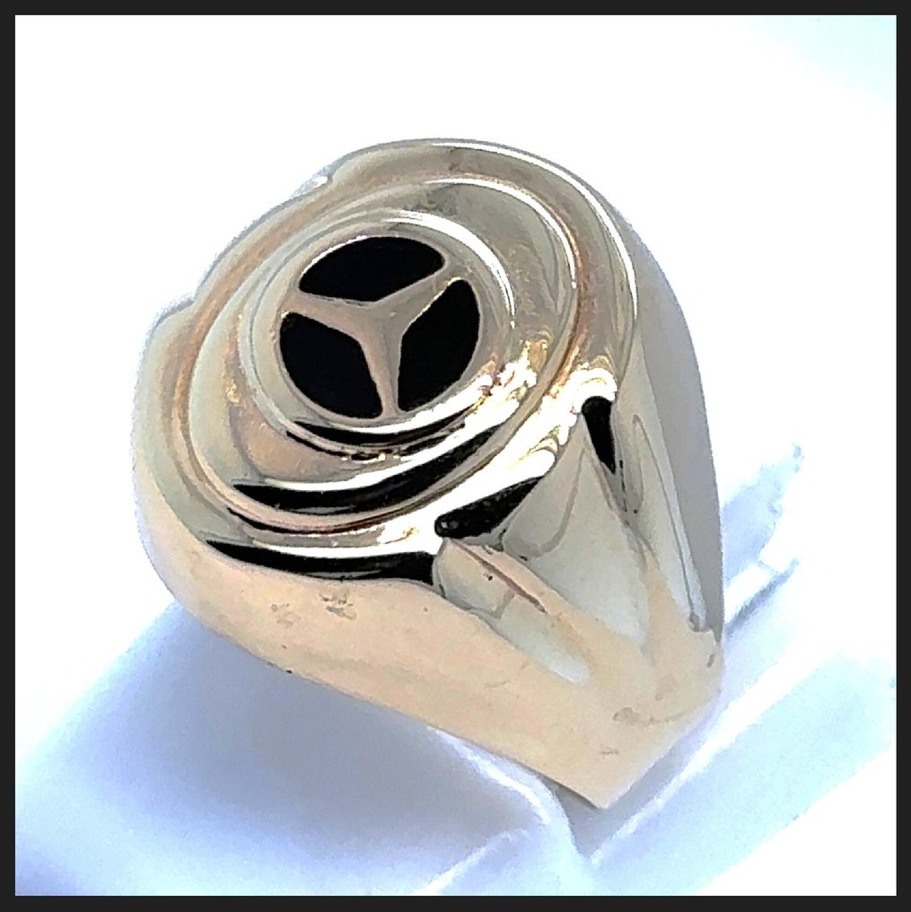 14K包金 - 黄金 - 戒指 - 梅赛德斯设计戒指 RS51 #2.1