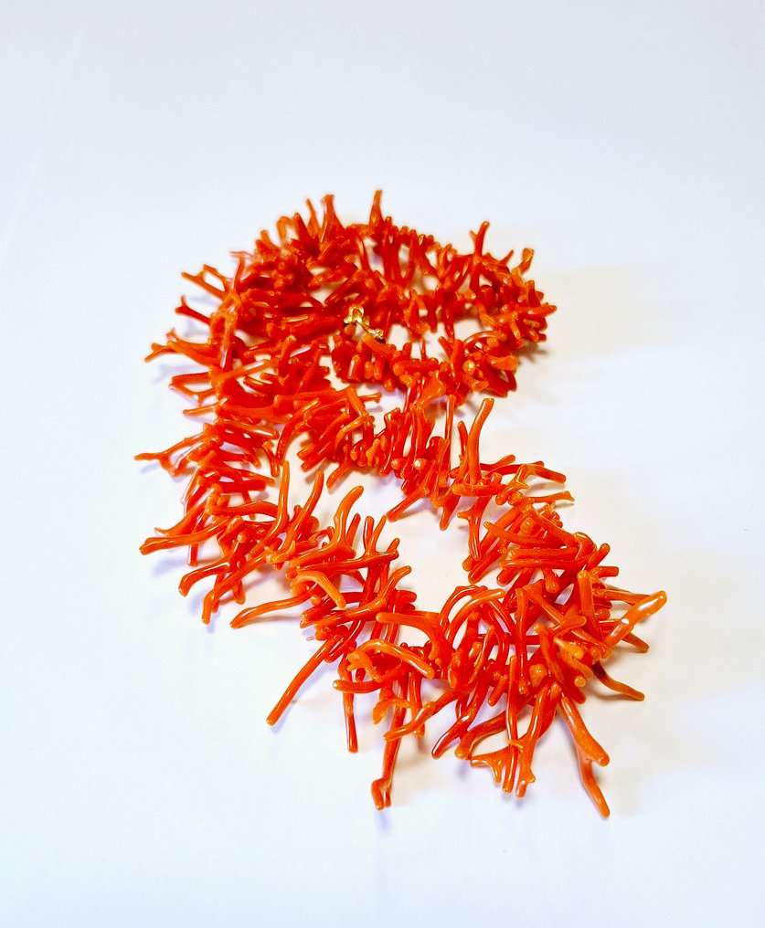 Coral - 18 quilates - Oro amarillo - Collar #2.1