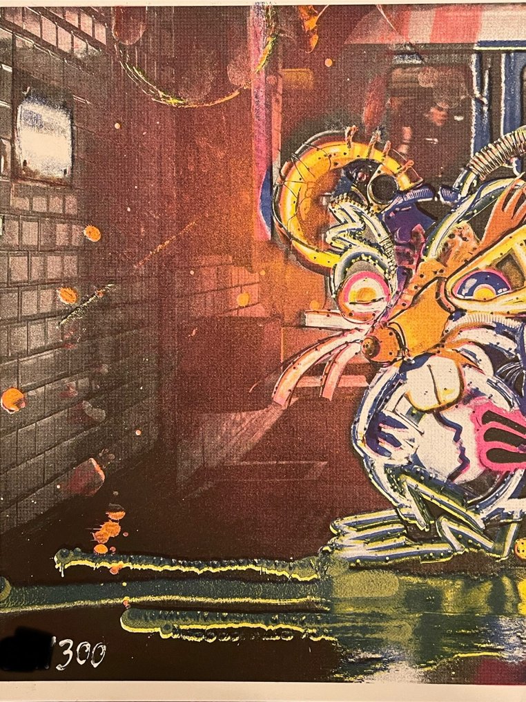 Bordalo II (1987) - Lighted Rat #2.1