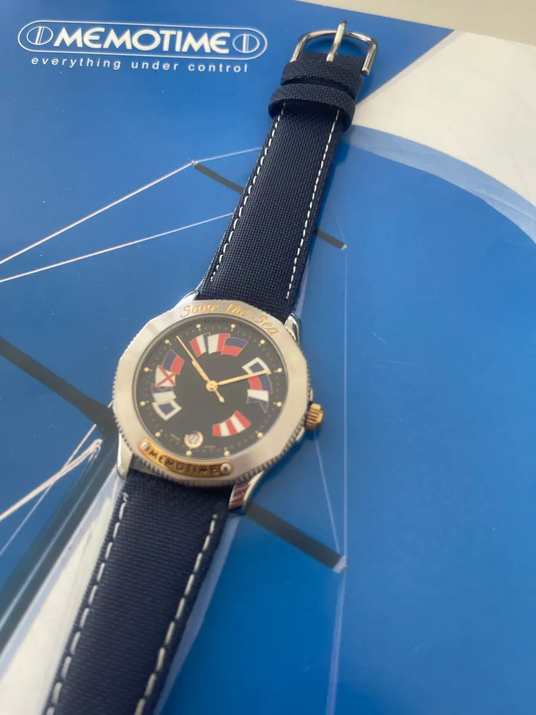 Automatic Save The Sea by Memotime Design Corum - Save The Sea Automatic Grand Modèle - Unisex - 1990 #4.3