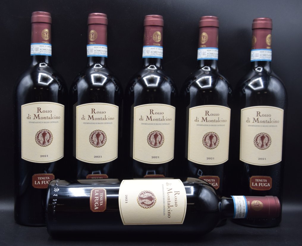 2021 La Fuga - Rosso di Montalcino DOC - 6 Bottiglie (0,75 L) #1.0