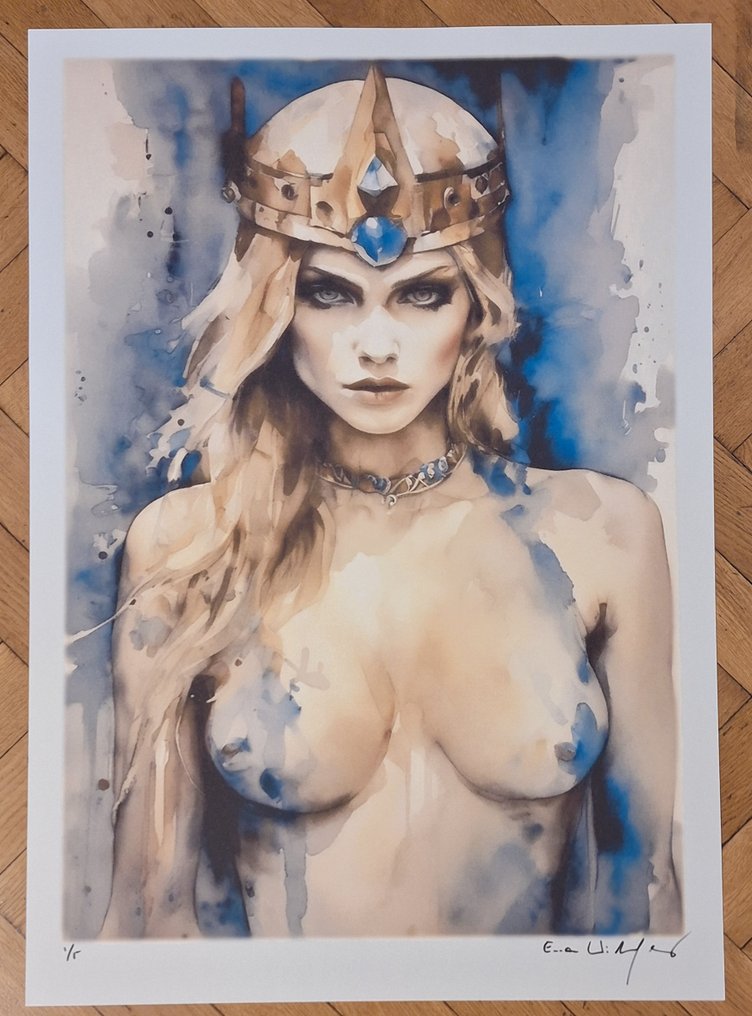 Emma Wildfang - Zelda - Watercolor and pencil edition - Large size #3.2