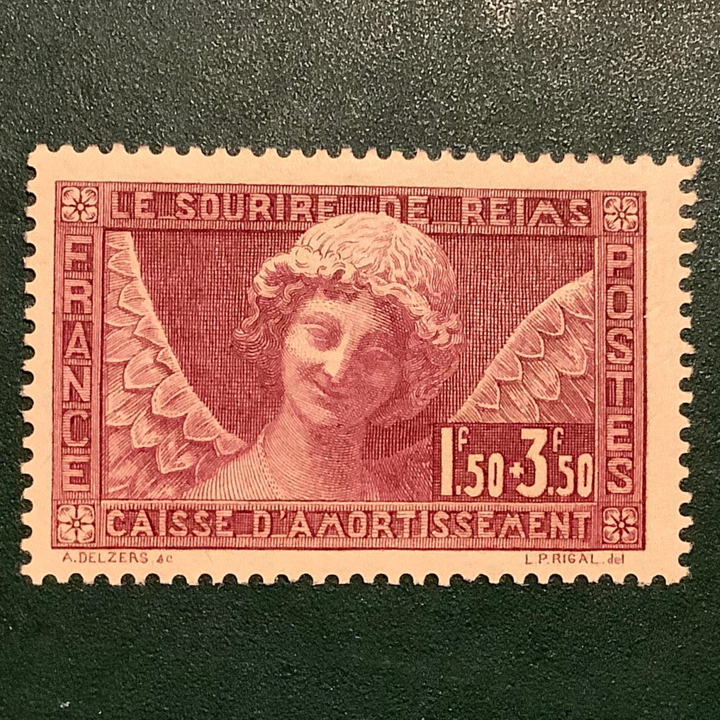 Frankrijk 1930 - Sourire de Reims - MNH - Yvert 256 #4.3