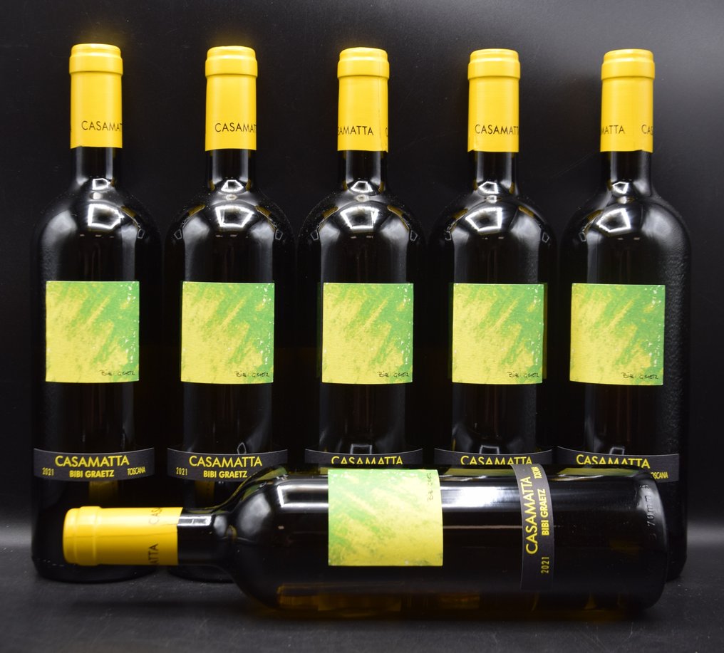 2021 Bibi Graetz, Casamatta Bianco - 托斯卡纳 IGT - 6 Bottles (0.75L) #1.0