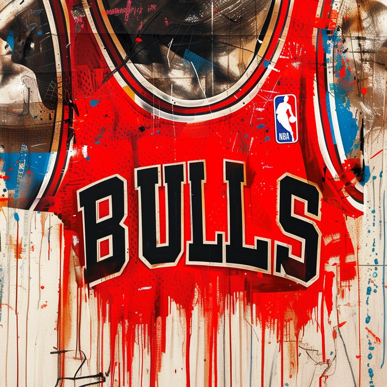 Artxlife - Chicago Bulls Basquiat Jordan [XL] #3.2