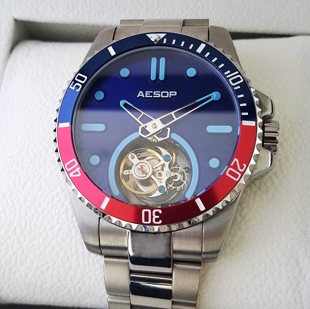 Aesop - TOURBILLON - Diamond - Swiss - Ceramic - Sapphire - Unique Flying - New - Men - 2025 #1.0