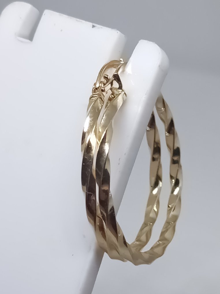 χωρίς τιμή ασφαλείας - Σκουλαρίκια - 18 καράτια Κίτρινο χρυσό #1.0