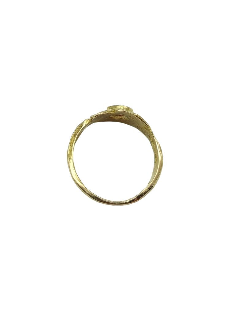 Ring - 18 kt. Yellow gold -  0,28ct. tw. Ruby #2.1