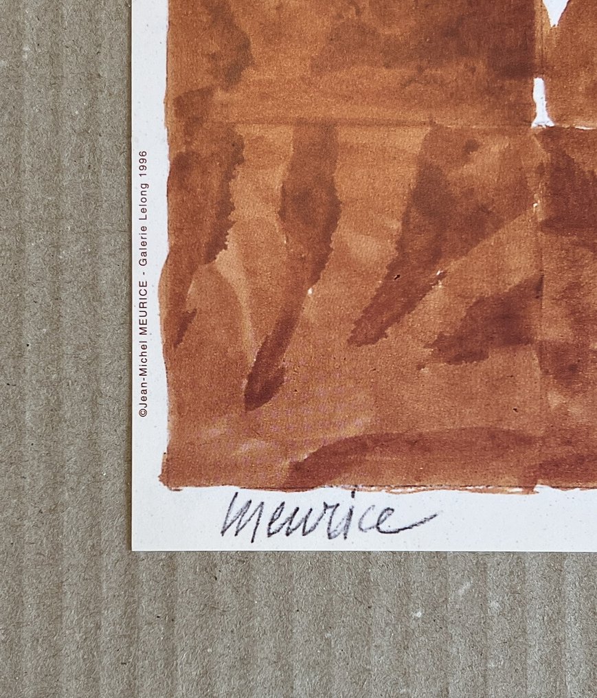 Jean-Michel Meurice - Originalplakat - Roland Garros 1996 #4.3