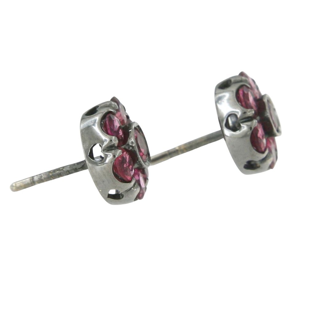 Pasquale Bruni - Boucles d'oreilles - 18 carats Or blanc Rhodolite #3.2