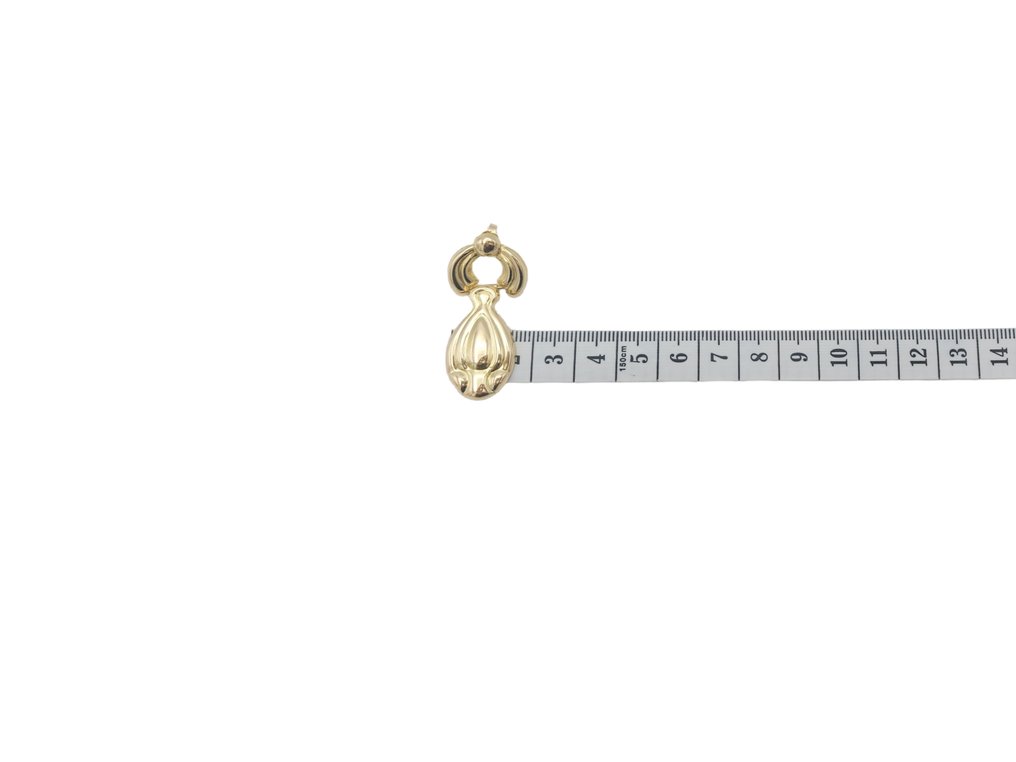 耳環 - 18 克拉 黃金 #4.3