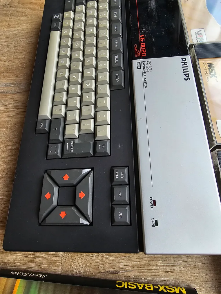 Philips, Konami - MSX - Philips MSX + 20 games + 2 controllers - Video game console + games - Without original box #3.1