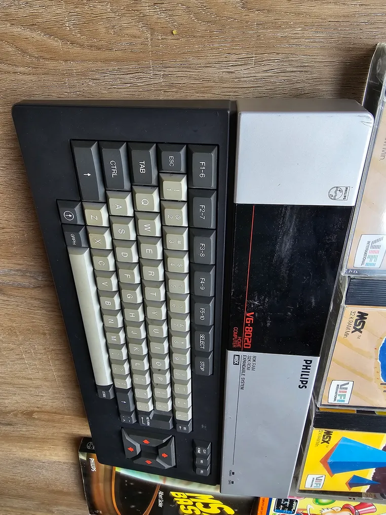 Philips, Konami - MSX - Philips MSX + 20 games + 2 controllers - Video game console + games - Without original box #2.1