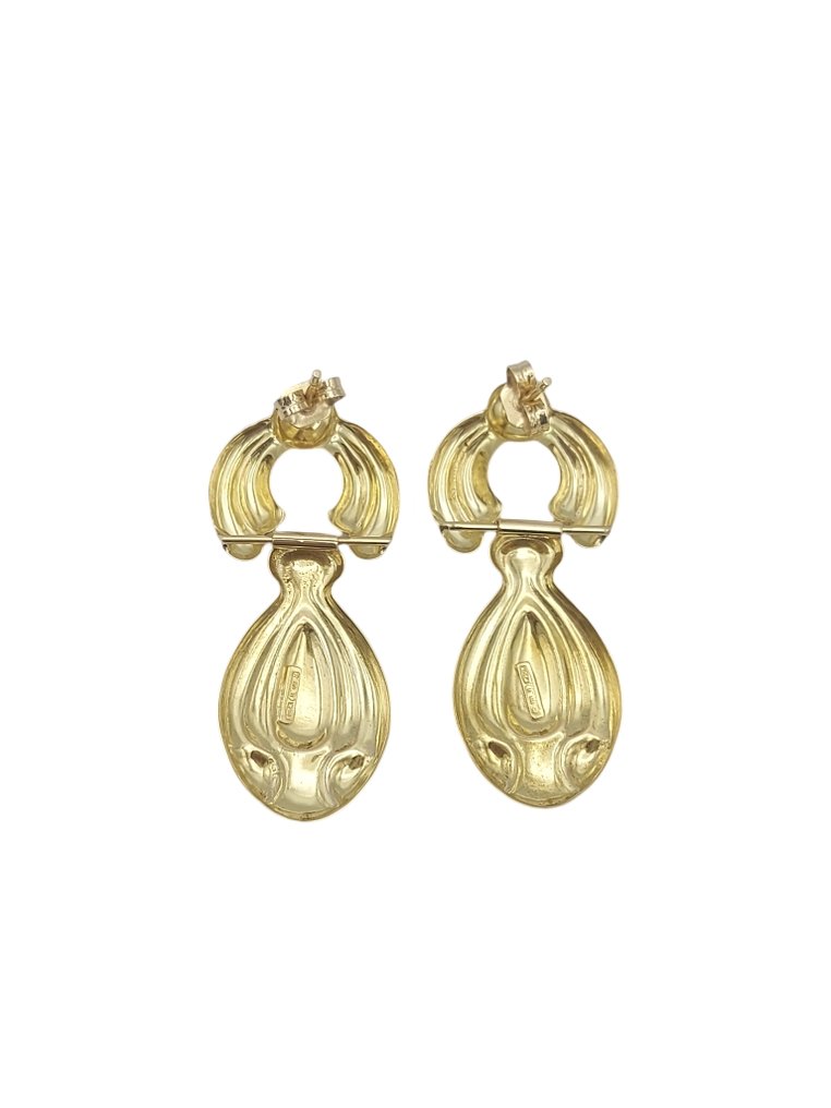 耳環 - 18 克拉 黃金 #1.0