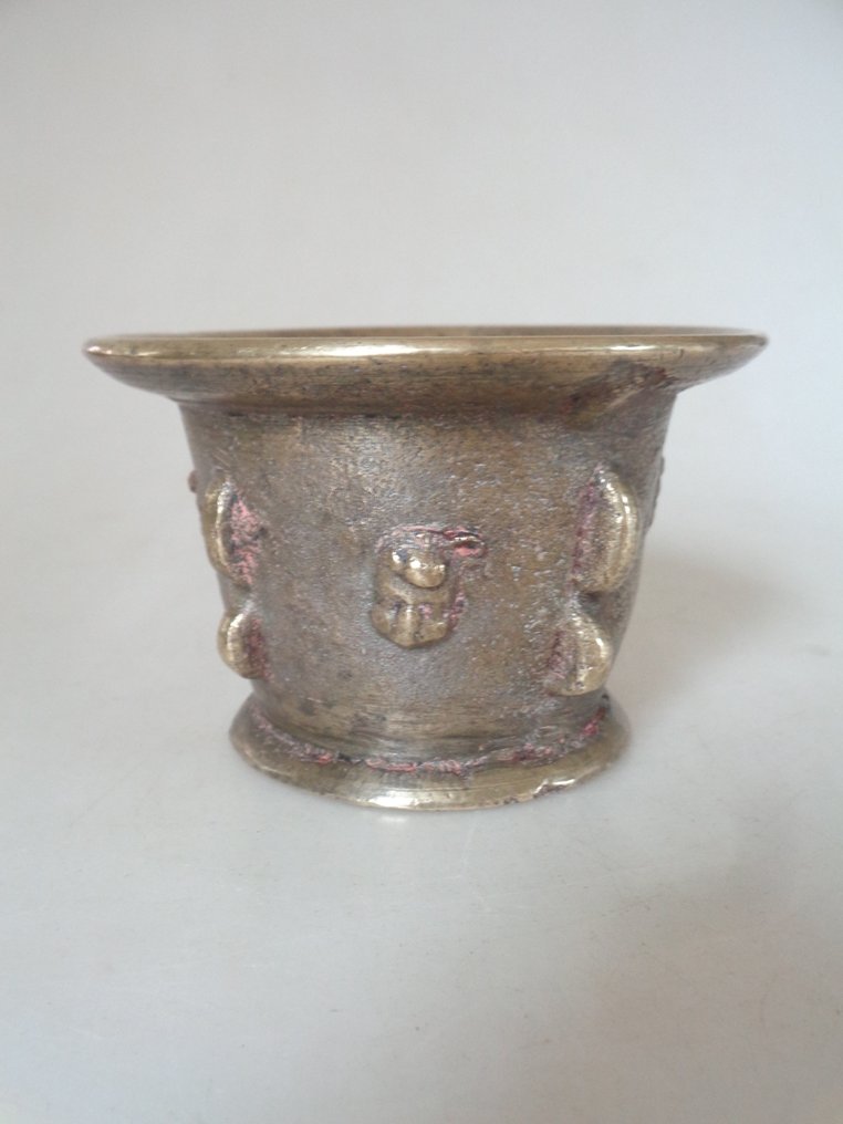 研钵 - 黄铜色 - Ribbenvijzel 17世纪 #3.2