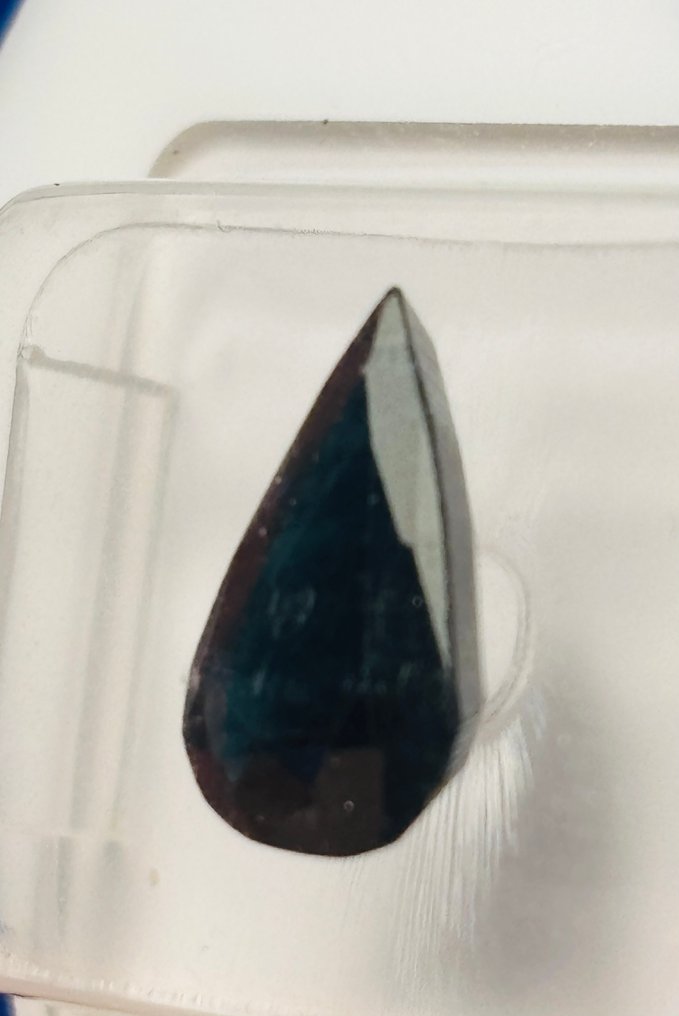 1 pcs  Albastru Safir  - 2.48 ct - ALGT (Laboratorul pentru testarea pietrelor prețioase din Anvers) #4.3