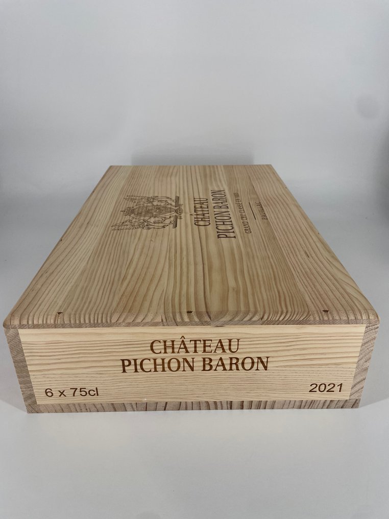 2021 Chateau Pichon-Longueville au Baron de Pichon-Longueville - Bordeaux, Saint-Julien 2ème Grand Cru Classé - 6 Bottiglie (0,75 L) #1.0