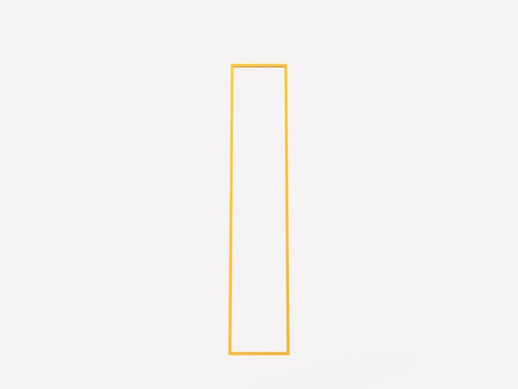 CristofaroLuce - Cristofaro Tommaso - Gulvlampe - Cornice gul gulvlampe - Aluminium - Cornice gulvlampe #4.3