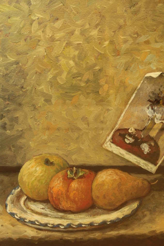 Nino Caffè (1908-1975) - Natura morta con lanterna #4.3