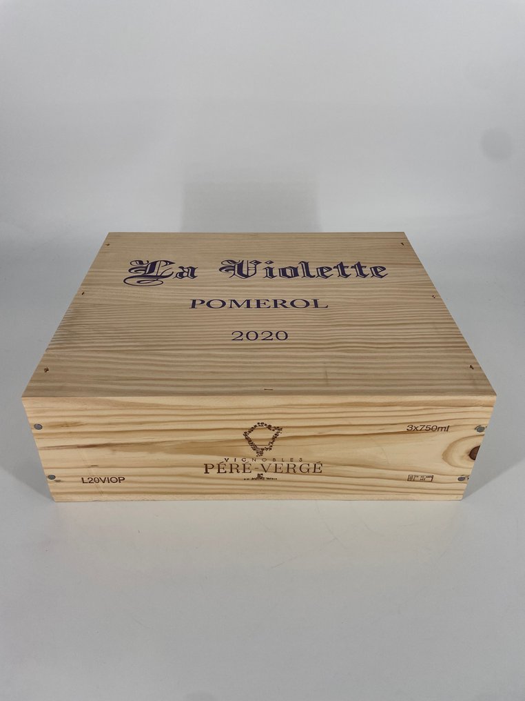 2020 Chateau La Violette - Bordeaux, Pomerol - 3 Bottles (0.75L) #1.0