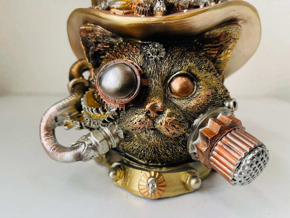 signed S.BURU-"CAT ALICE IN WONDERLAND" - Αξεσουάρ κατοικίδιων #2.1