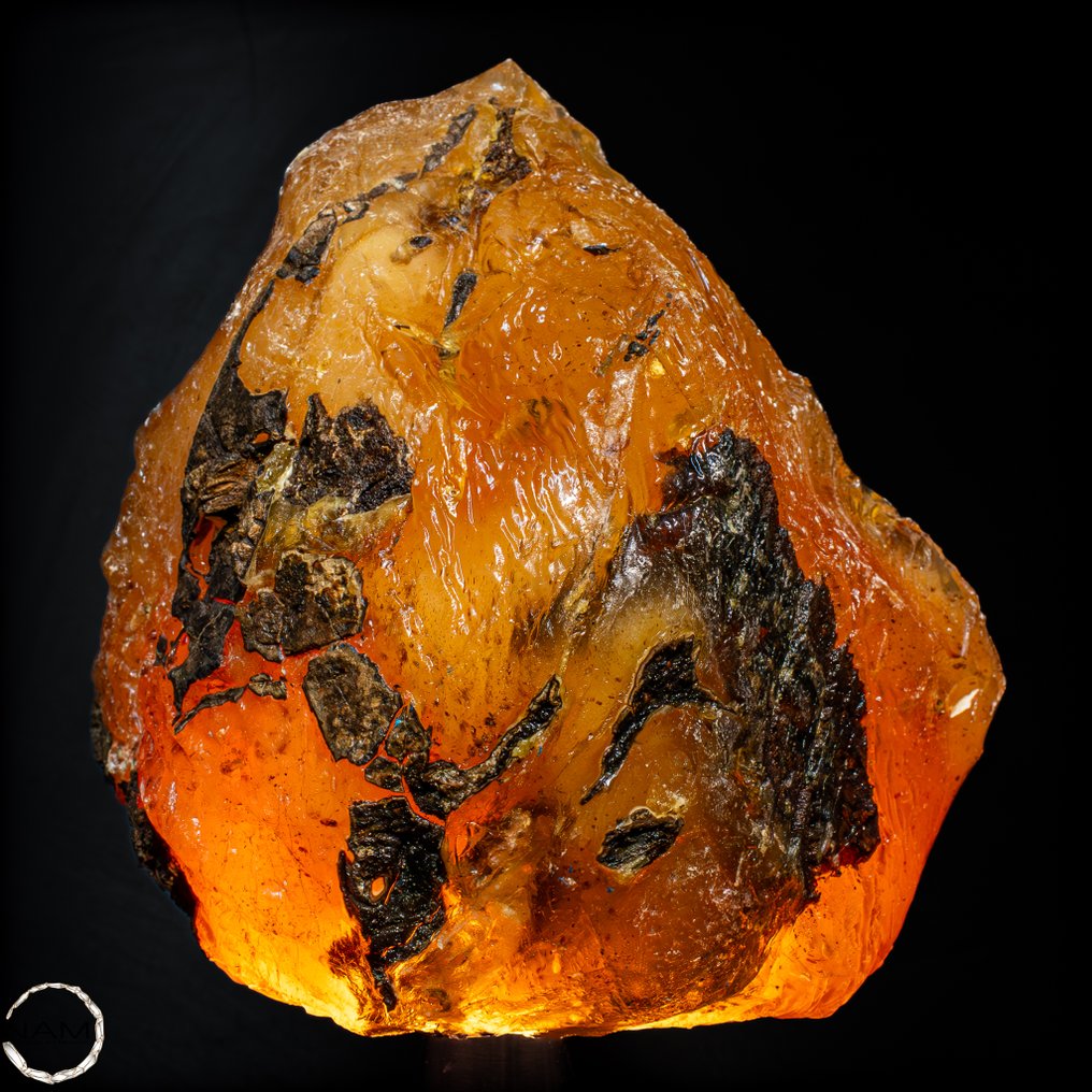 Gran ámbar dorado natural. sin tratar- 875.84 g #1.0