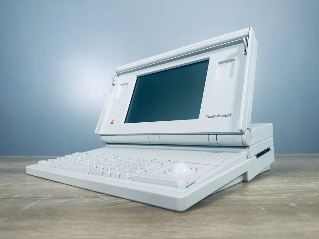 Apple Macintosh Portable M5120 - (1989) Perfect Condition With Apple Original Bag + Apple Desktop BUS Mouse - Computer (1) - Con scatola sostitutiva #3.2