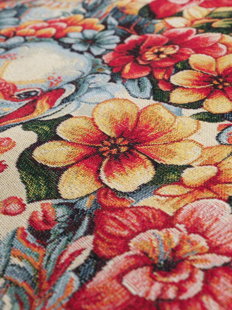 高档彩色哥布林提花布：大象花园 - 家具布料 - 室內裝潢織物  - 5 m - 1.4 m #4.3