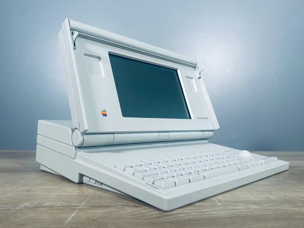 Apple Macintosh Portable M5120 - (1989) Perfect Condition With Apple Original Bag + Apple Desktop BUS Mouse - Computer (1) - Con scatola sostitutiva #2.1