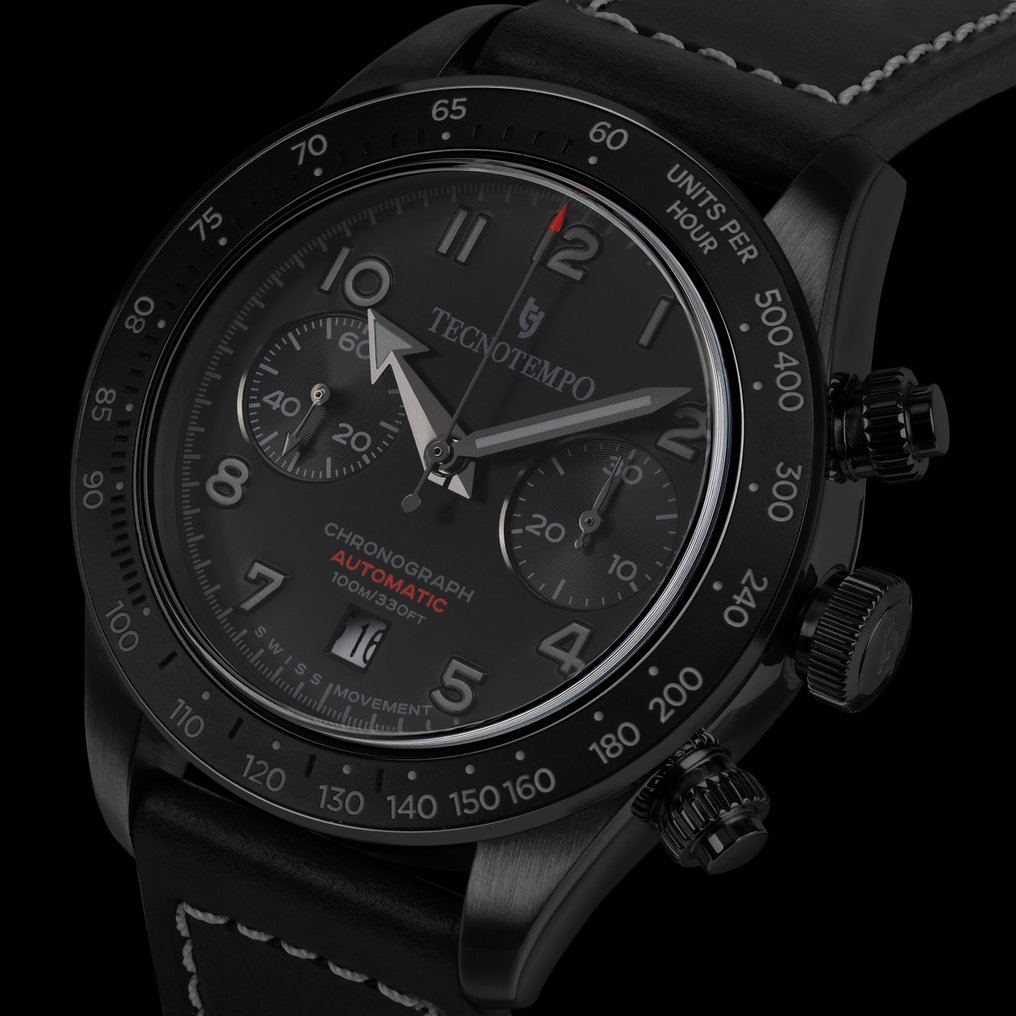 Tecnotempo - Automatic "MECA CHRONO" - Limited Edition - - Ingen reservasjonspris - TT.100MC.LBB - Herre - 2020+  #1.0
