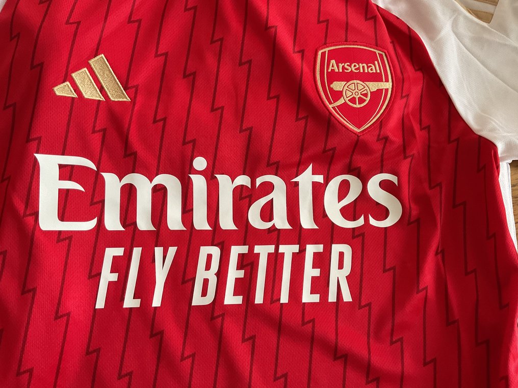 Arsenal - 欧洲足球联盟 - Bergkamp - 足球衫 #4.3