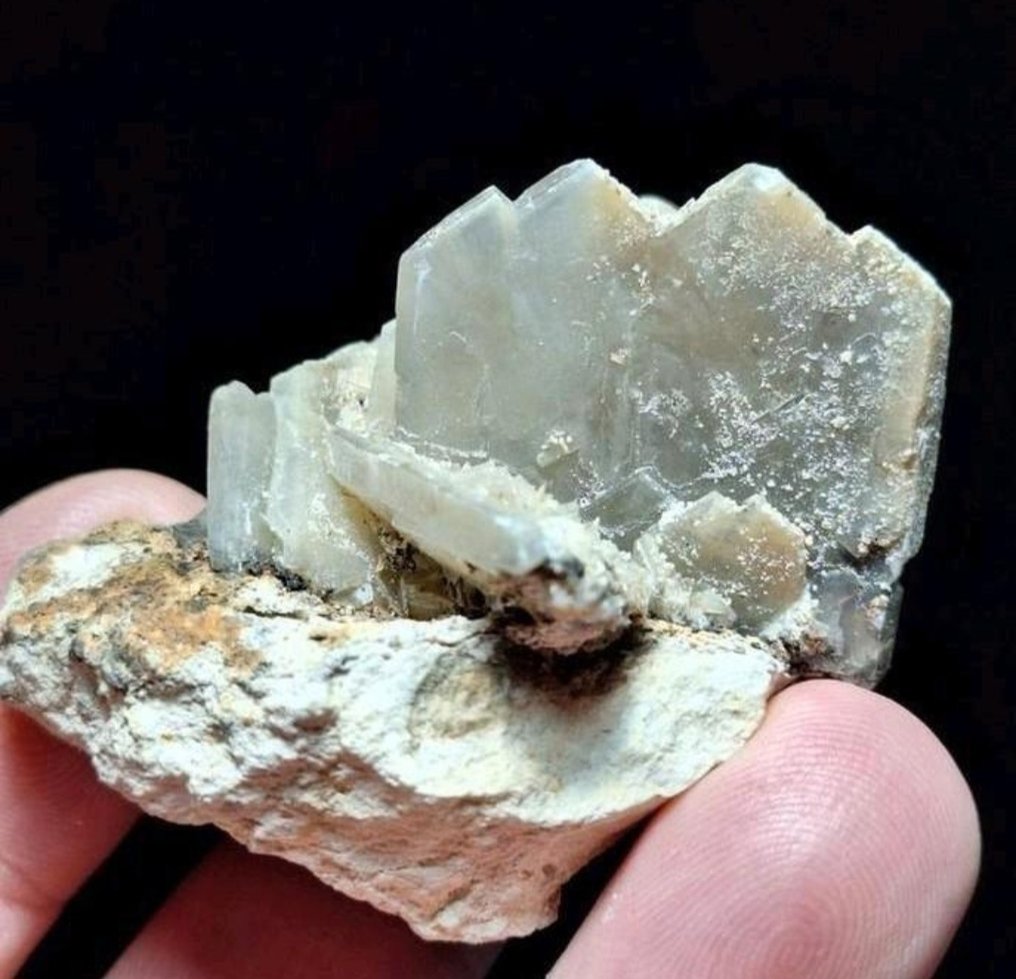 极其罕见的德国“Cockscomb”重晶石 水晶群 - 高度: 57 mm - 宽度: 45 mm- 63 g #1.0