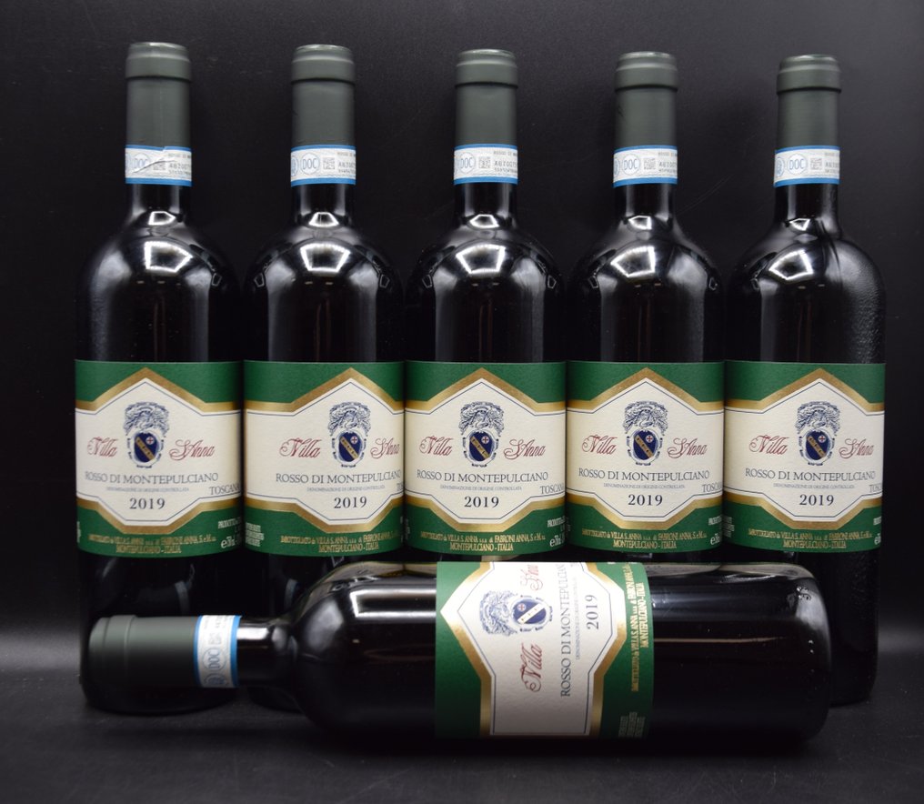 2019 Villa S. Anna, Rosso di - Montepulciano DOC - 6 Bottles (0.75L) #1.0