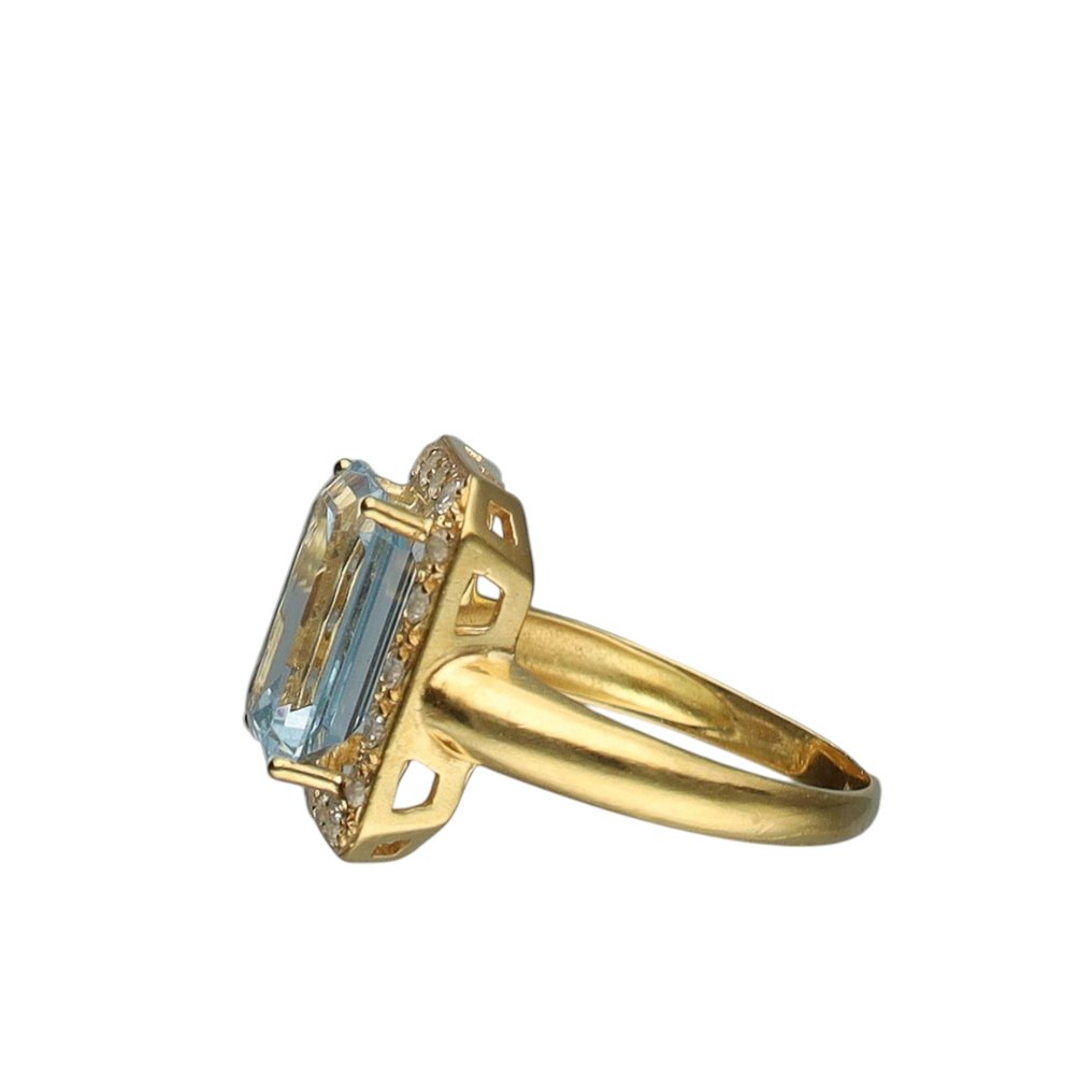 戒指 - 18 克拉 黃金 - 3.18ct. tw. #4.3