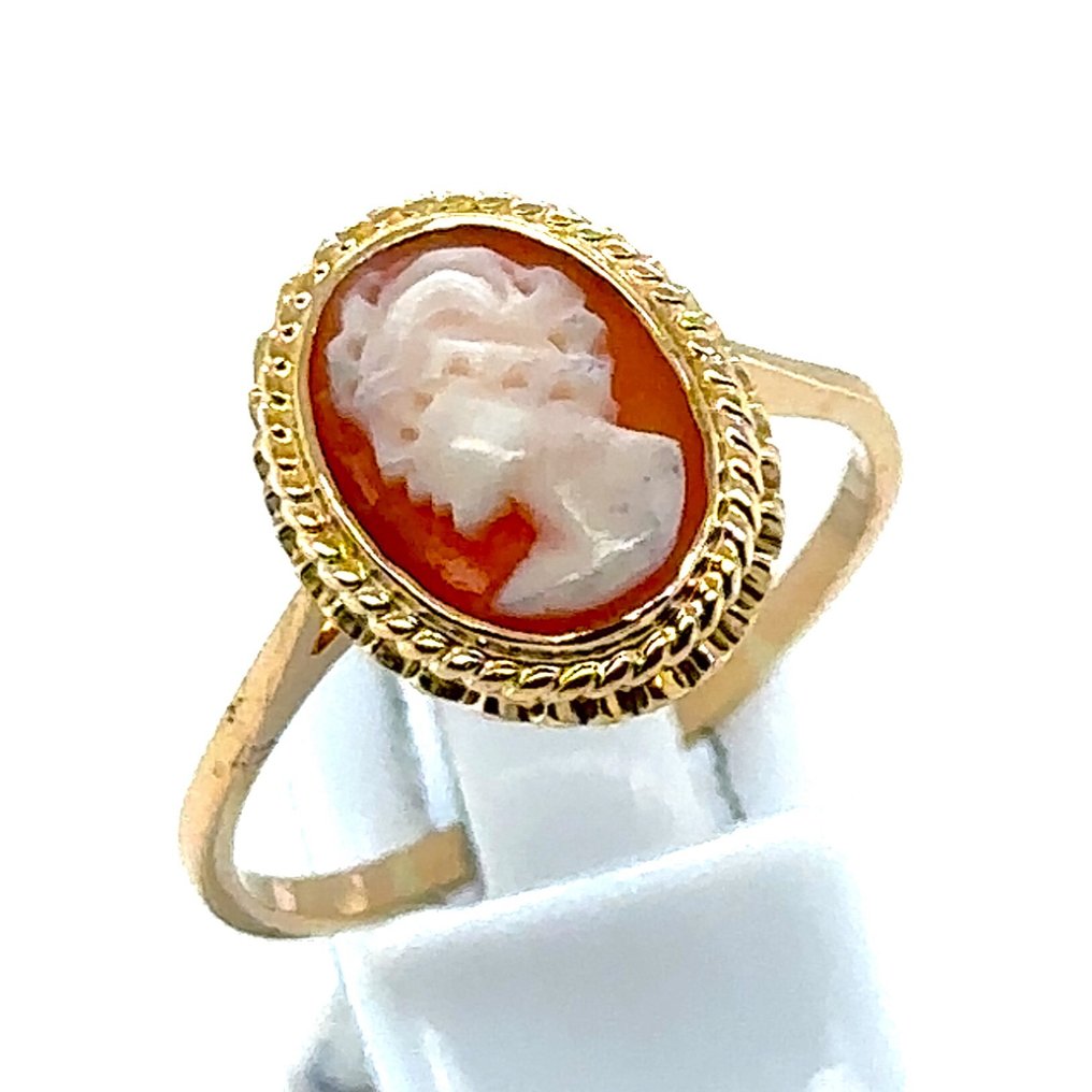 Bague - 18 carats Or jaune - 0.00ct. tw. Quartz - Roman Gem RS 64 #4.3