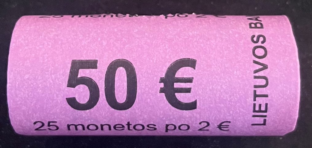 Λιθουανία. 2 Euro 2025 "Border Protection" (25 stuks) in zichtrol (χωρίς τιμή ασφαλείας) #1.0