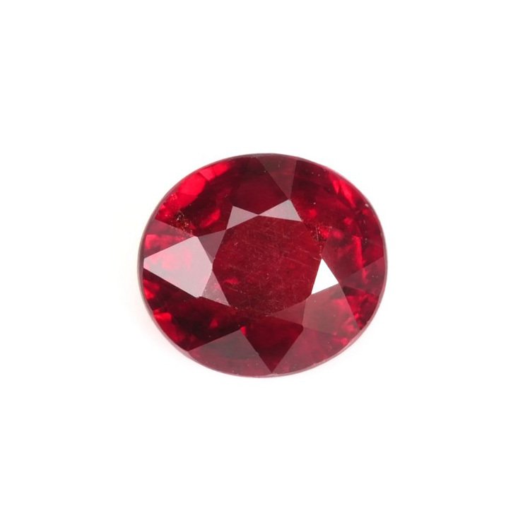 1 pcs  红色 红宝石  - 1.34 ct - 国际宝石研究院（IGI） #1.0