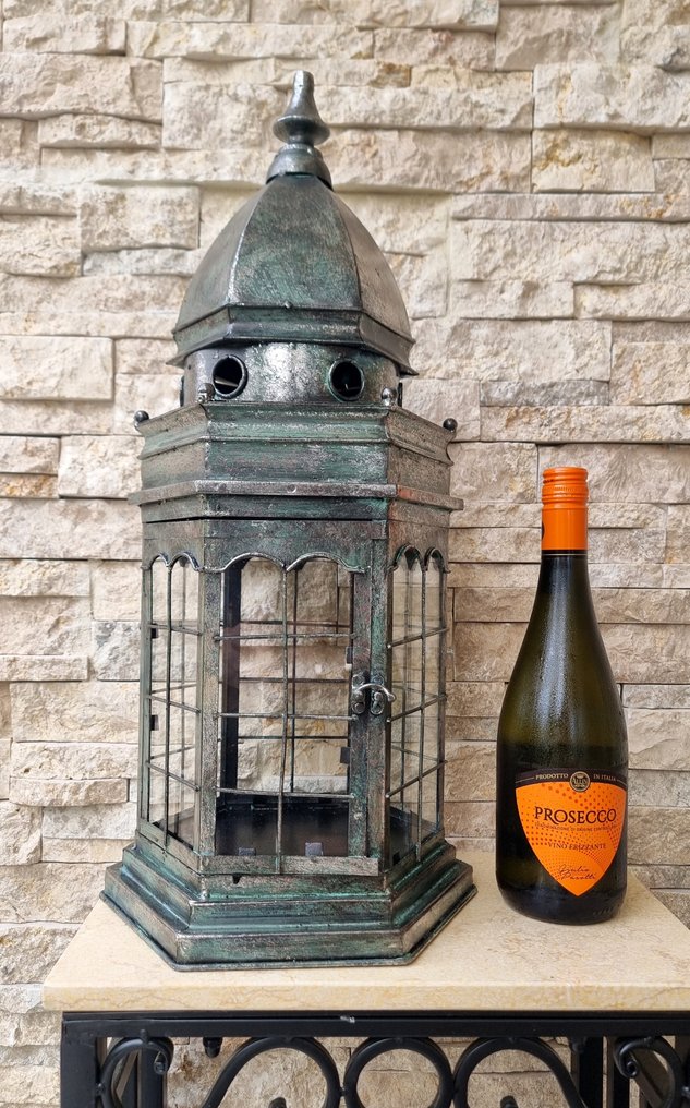 Lámpás - Üveg, Fém, Vas #1.0